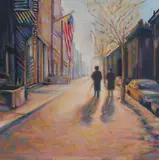 Old Friend by Sandra Rubel, oil on canvas, sold Sep 2020
