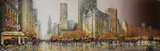 New York City (La Pierre Panorama) by Guy Dessapt, oil on canvas (unstretched), sold Sep 2020