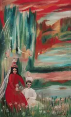 Otońo by Feliciano Béjar, 1963, oil on canvas, sold Sep 2020