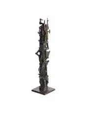 No. 375 by Robert Klippel, 1981, bronze, sold Jul 2024