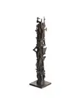No. 375 by Robert Klippel, 1981, bronze, sold Jul 2024