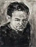 Study Of R.M. by Nicholas Harding, 1994, Indian ink on paper, offered Jul 2024