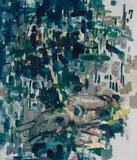 Figure Study by John Passmore, 1954, oil on composition board, sold Sep 2024