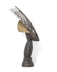 The Survivor by Anthony Pryor, 1989 (cast 1990), bronze, brass, stainless steel, offered Sep 2024