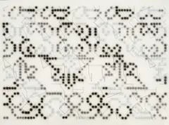 Untitled [Lines And Spots] by Howard Arkley, 1979, synthetic polymer paint, ink and pencil on paper, sold May 2025