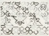 Untitled [Lines And Spots] by Howard Arkley, 1979, synthetic polymer paint, ink and pencil on paper, sold May 2025