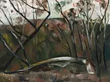 Fallen Tree by Fred Williams, c.1958 – 59, oil on board, offered Oct 2024