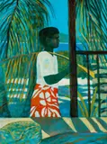 Island Boy by Ray Crooke, oil on composition board, offered Oct 2024
