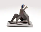 Gemini (maquette I) by Inge King, 1990, cast 1991, bronze, sold Sep 2025