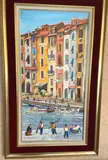 Le port by Claude Tabet, Toile, sold Oct 2024