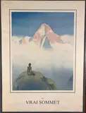 Au vrai sommet by Samivel -Paul Gayet-Tancrede, Affiche, sold Nov 2023
