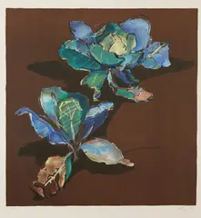 Fleurs by Jean Hélion, Lithographie, sold Oct 2023