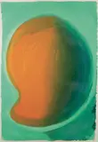 Mango » by Howard Hodgkin, 1990, Lithographie en couleurs, sold Oct 2023