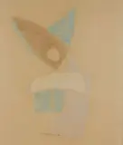 Visage by Jean Lambert-Rucki, Pastel sur papier, sold Mar 2023