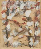 Sans titre by Jean René Bazaine, Gouache et crayon sur papier, sold Mar 2023