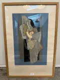 Nature morte cubiste by Clément Serveau, Lithographie couleur, sold Apr 2024