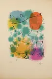 Hommage à Rimbaud by Joan Miró, Lithographie en couleurs pour l'album «Arthur Rimbaud vu par des peintres contemporains»,, sold Apr 2024