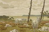La baie», crée en 1897 by Henri Rivière, Lithographie couleur, n°1 du catalogue raisonné, série Aspects de la Nature, sold Apr 2024