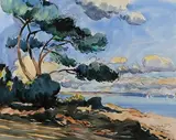 Bot Conan» (Fouesnant) by Franck Sordot, Aquarelle, sold Apr 2024