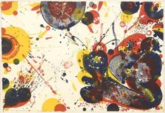 SANS TITRE by Sam Francis, 1964, Lithographie en couleurs signée et numérotée, sold May 2020