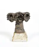 SANS TITRE by Camilo Otero, Bronze signée sur la base, socle en marbre, sold May 2020
