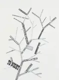 SANS TITRE, 2007 (DESERTED CONQUEST) by Hans Schabus, Collage sur papier signé et daté en bas à droite, sold May 2020