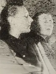 Superposition by Raoul Hausmann, 1957, Epreuve argentique d'époque Vintage gelatin silver print, sold Nov 2019