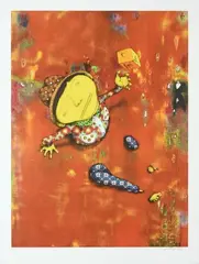 Close Encounters by Os Gêmeos, 2016, Lithographie en couleurs sur papier, sold Oct 2019