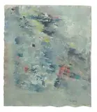 Sans titre by Camille Bryen, 1962, Gouache sur papier, sold Mar 2025