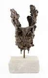 Sans titre - Hibou by Laura Santini, Bronze sur socle en pierre, sold Mar 2025