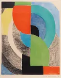 Avec moi-meme by Sonia Delaunay, Lithographie, sold Feb 2025