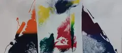 Sans titre by Paul Jenkins, 1987, Lithographie : triptyque, sold Mar 2025