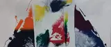 Sans titre by Paul Jenkins, 1987, Lithographie : triptyque, sold Mar 2025
