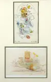Oiseaux fantastiques by Daniel Stotzky, Aquarelle, sold Mar 2025