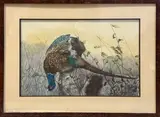 Setter et perdrix by Léon Danchin, Lithographie, sold Mar 2025