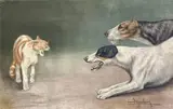 Amitié et esprit de camaraderie by Léon Danchin, Lithographie, sold Mar 2025