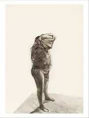 Sans titre by Sam Szafran, 1970, Crayon sur papier, sold Dec 2019