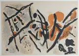 Composition abstraite by Pierre Tal-Coat, Lithographie sur papier, sold Mar 2026