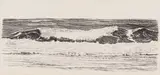 Dundarave by Gordon A. Smith, 1977, lithograph on paper, sold Jul 2024