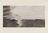 Q.C. Is. Pacific Ocean by Takao Tanabe, 2008, woodcut on paper, sold Jul 2024