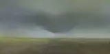 Storm in August by James Lahey, oil on canvas on board, sold Jun 2024