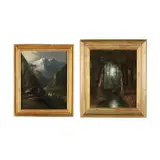 Two Landscape Paintings by Alden Sampson, Each an oil on canvas, sold Feb 2026
