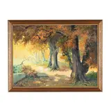Autumn Landscape by Gustavo Ferreira, Oil on canvas, sold Feb 2026