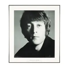 Signed John Lennon Poster by Richard Avedon, Offset photographic poster, sold Feb 2026