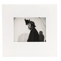 Philip June Chief Blackfoot, Heart Butte, Montana by Danny Lyon, 1998, Gelatin silver print, sold Feb 2026