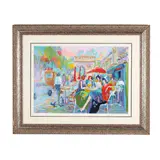Champs-Élysées, Paris by Isaac Maimon, Serigraph in colors, sold Feb 2026