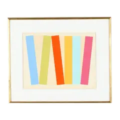 Dance by Charles Hinman, Serigraph in colors, sold Feb 2026