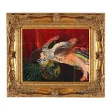 Eternity's Joy by Wila Chamberlain, Mixed media on panel, sold Feb 2026