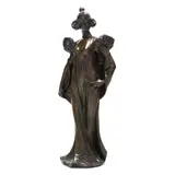 Bronze Model of Standing Female by Jean Gautherin, Patinated bronze, sold Feb 2026