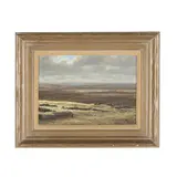 The Archeologist by Constance Richardson, Oil on masonite, sold Feb 2026